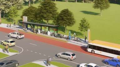 Wake BRT Station Concept