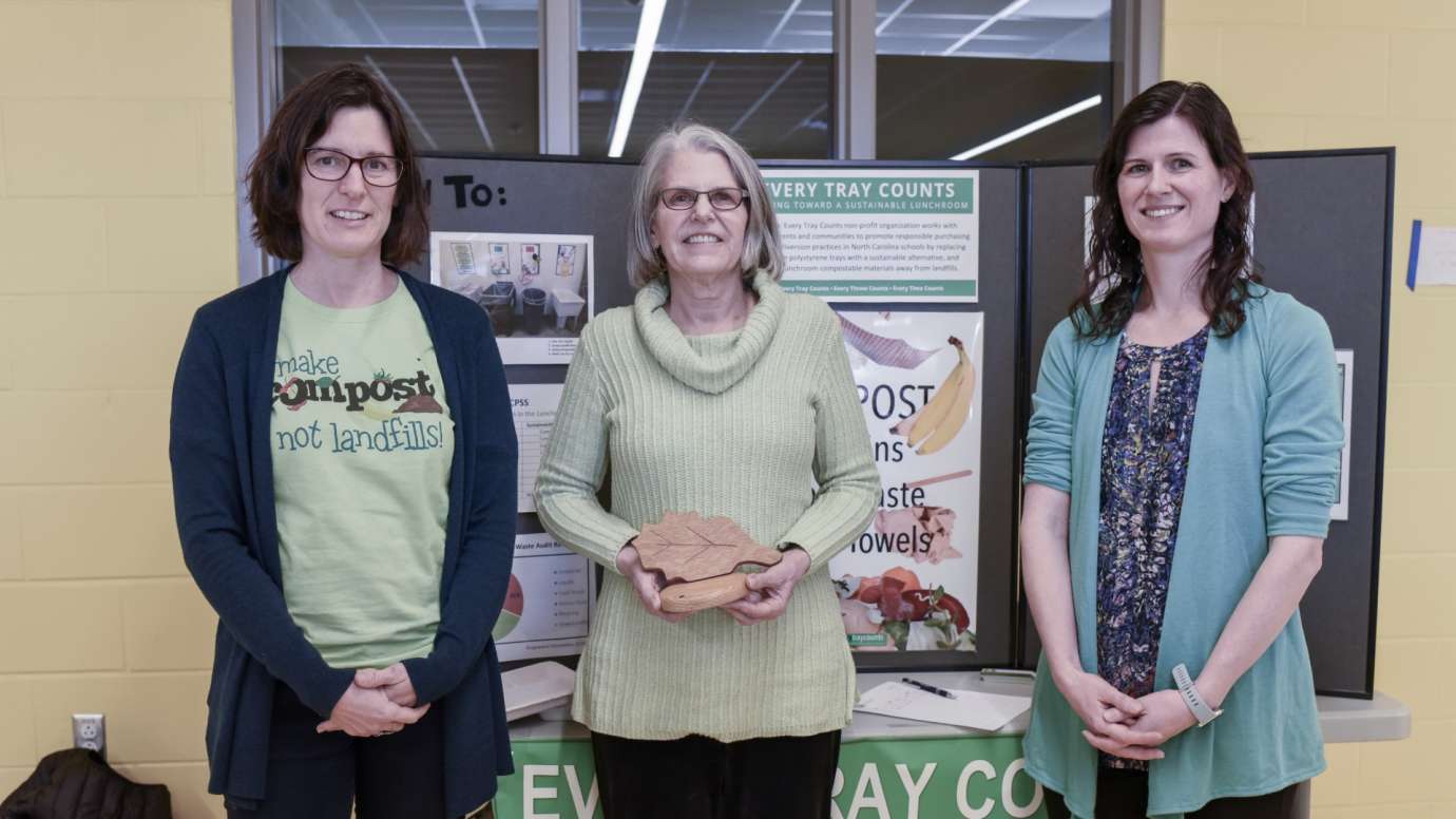 2020 Climate Action Award for Waste winners Every Tray Counts