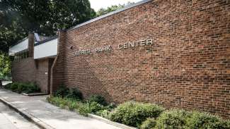 The exterior of Roberts Park community center