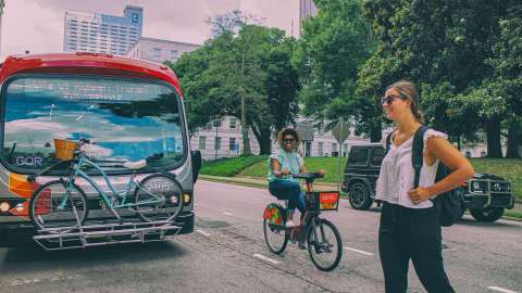 Bus and bike