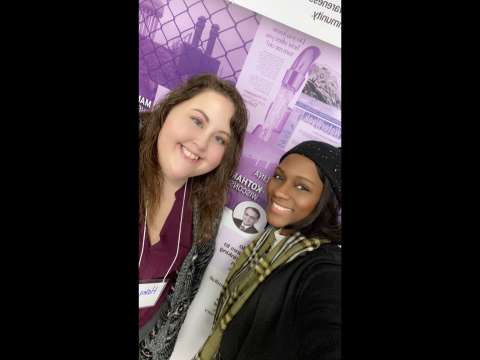 Carla Meadows (right) and Haley Page (left) Attend the Partnership for Clean Water Process Effectiveness Assessment Committee Phase III Training